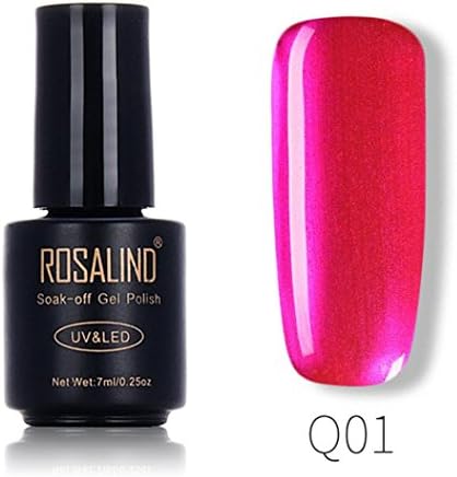 Dolloress ROSALIND 7ML Titanium Glisten Effect Nail Art Nail Soak-Off Gel Polish UV LED Gel Polish