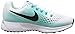 NIKE Women's Air Zoom Pegasus 34 White/Black Aurora Green Running Shoe 8 Women US