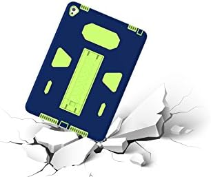 JECCE for Amazon Kindle Ipad 6 Case /iPad Air 2 Case,Dual Layer Rugged With Kickstand Full-Body Shock Proof Hybrid Heavy Duty Armor Defender Protective Case