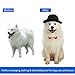 Pet Dog Deshedding Brush Massage Tools Gloves，Cat Grooming Glove Hair Removal Shedding Puppy Hair Remover Mitt for Horses,Rabbits Long and Short Fur -1 Pair
