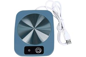 Smart Temperature Control Coffee Warmer, USB Powered Portable Mug Warmer with Design, Energy Saving for Office Travel Home