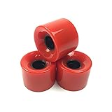 Wonnv Skateboard Wheels 59×45mm 78a Set of 4 (Red)