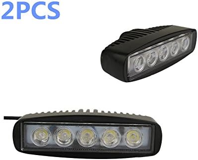 Dwarfstar 2X15W Spot Beam off-road Truck Jeep Motorcycle Driving Fog Lamp Bright White Lighting