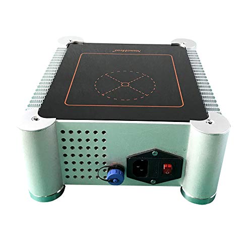 BIPEE HMS-901C Laboratory Digital Hot Plate Magnetic Stirrer, Max.Temperature 450 Degree, 600W Heating Power, 3000ml Volume,0-1250rpm, Germany Schott Glass Plate - Thumbnail 2