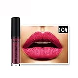 Fullkang Waterproof Matte Liquid Lipstick Long Lasting Lip Gloss Lipstick 38 Colors (10#)