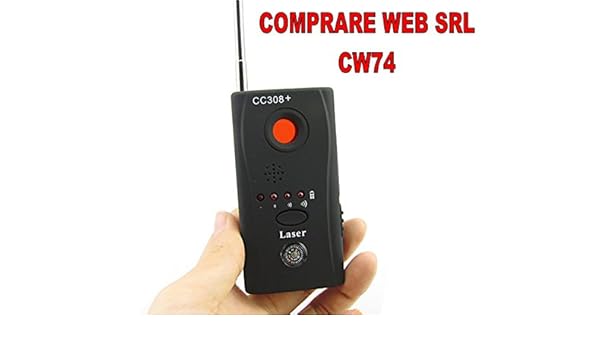 DETECTOR DE REHABILITACIÓN MICROSPIE, ANTIÁCAROS CW74 SPYCAM CÁMARAS DE ONDAS ELECTROMAGNÉTICAS: Amazon.es: Electrónica