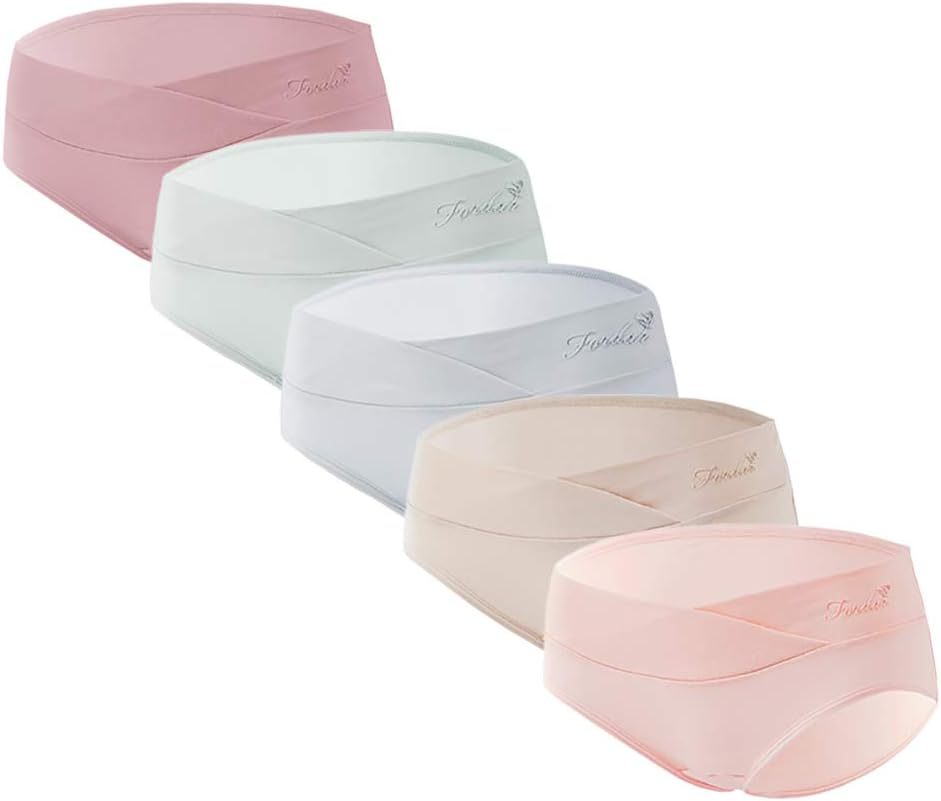 PIDAY Women Under The Bump Maternity Underwear Pregnancy Panties