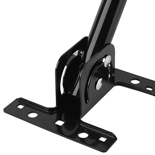 Antenna Mount Pole,Adjustable Attic Antenna Mount- Universal 18" J Pole for Outdoor TV Antenna Mounting Pole Universal Mount Brackets