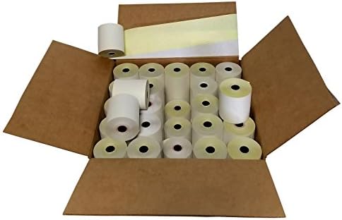 3" x 95' 2 PLY CARBONLESS PoS RECEIPT PAPER - 50 ROLLS
