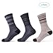 SOLAX 72% Merino Wool Women’s Hiking Socks Mens Outdoor Trail Crew Socks 3 Packthumb 3