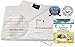 Gaia's Remedies Earthing Grounding Half Sheet with Cord • Fits King or Queen • Organic Cotton - Silver Antimicrobial Fiber. EMF Protection - Sleep Therapy, Relieve Pain, Inflammation, Beige color