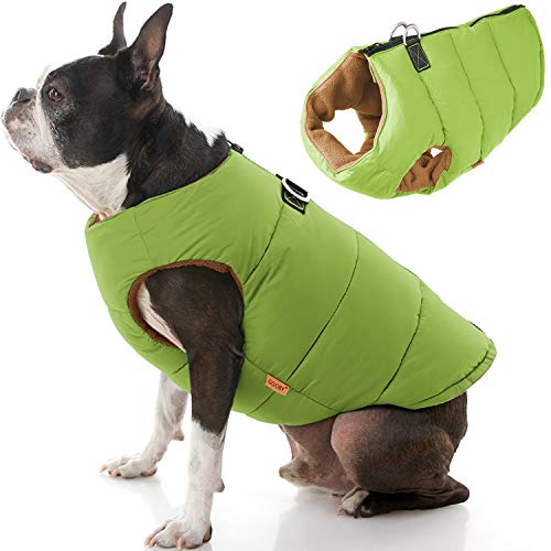 gooby zip up dog fleece