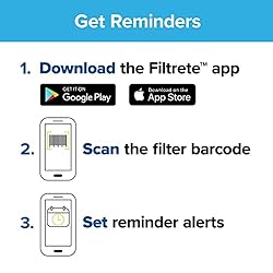 Filtrete 20x20x1 Air Filter, MPR 1900, MERV
