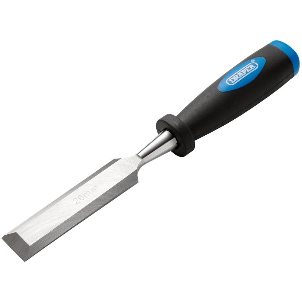 Draper 83291 Bevel Edge Wood Chisel, Blue, 26 mm