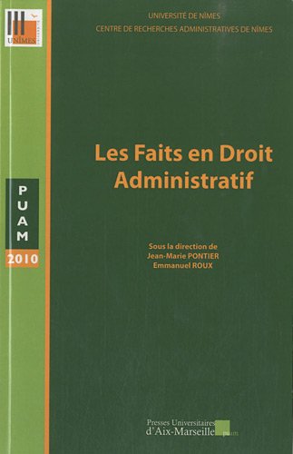 Le  fait et les faits en droit administratif