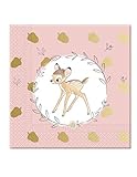 Procos Bambi Cutie Paper Party Lunch Napkins (20 Pack)