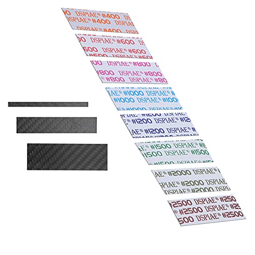 Sanding Sticks for Plastic Models, Gunpla, Wood and Tools Kit, 3 Sizes