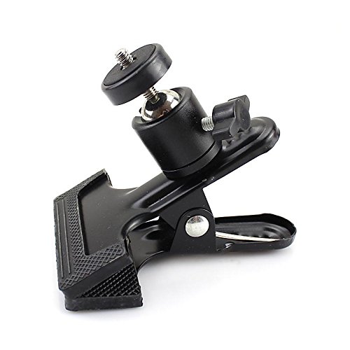 Desk Pipe Handlebar Rotating Clip Clamp Mount Holder Stand for Logitech Webcam C922x C922 C930e C930 C920 C615