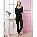HEROBIKER Thermal Underwear Women Ultra-Soft Set Base Layer Top & Bottom Long Johns with Fleece Lined Winter Warm