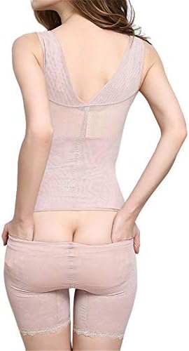 GODGETS Slimming Open Bust Open Butt Bodysuit for Women Mid-Thigh Slimmer Seamless Tummy Control Body Shaper Shapewear Underwear Waist Trainer