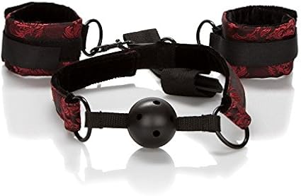 Scandal Breathable Ball Gag With Cuffs main image 0