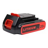 MASIONE 2.5Ah Lithium-Ion Battery for Black and Decker 20-Volt MAX LBXR20 LB20 LBX20 LBXR2020-OPE LBXR20B-2 LB2X4020