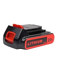 Baterías de repuesto para Black & Decker LBXR20
