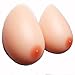 Megularlo Silicone Prosthesis Breast Forms Mastectomy Enhancers, Nude Color, B Cup(600g/Pair)