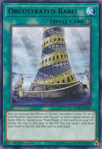Yu-Gi-Oh! - Orphegel Babel - SOFU-EN057 - Soul Fusion - 1st Edition - Rare