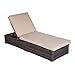 Outsunny 9pc Outdoor Patio Rattan Wicker Sofa Sectional & Chaise Lounge Furniture Set - Desert Sand