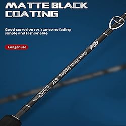 GooFish Matte Black Fuji Setting Slow Pitch Jigging