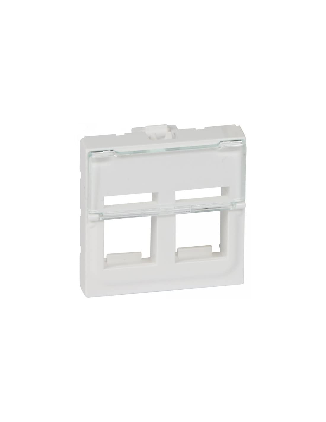Legrand – 078610 Lid 2 x RJ-45 Mosaic II White Ref. 6566020110