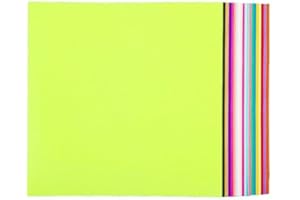 100 Sheets Premium Colored Paper-10 Bright Colors Suitable for Origami, Crafts, Vibrant for Printing, DIY (Mixed colors,5.91I