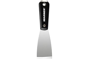 WARNER MANUFACTURING Warner 2" Stiff Scraper w/Hammer Cap, Carbon Steel, Painter's Series, 10997