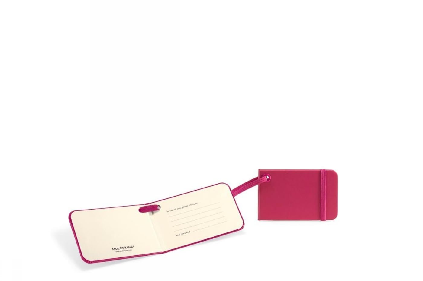 Moleskine Luggage Tag Dark Pink