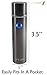 Triple Plasma Lighter- Electric Triple Arc Lighter- Flat Surface Wide Arc Design For Pipes Cigars and More -Windproof Electric Lighter- Rechargeable- Gift Box & One Year Warranty Card (Double Arc)