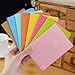 YYaaloa Pack of 8 Candy Colors Portable Steno Memo Notebook 24 Sheet Memo Cute Mini Notebook Double-sided White Paper (24sheet 8pcs)