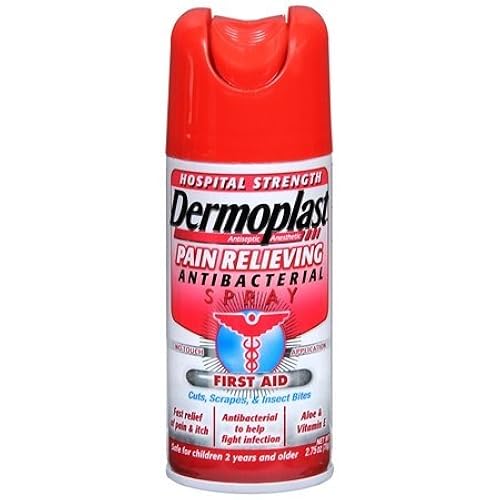 Dermoplast Pain Relieving Antibacterial Spray 2.75 Oz By Prestige