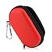 Wolven Universial Portable Waterproof Shockproof Electronic Accessories Organizer Holder/USB Flash Drive Case Bag - Red