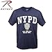 Rothco Officially Licensed NYPD T-Shirt (US, Alpha, X-Large, Regular, Regular, Navy Blue)