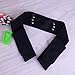 huippy Cosplay Accessories Japanese Anime for Leaf Village Headband Black