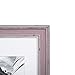 8x10 Picture Frame Distressed Rose - Wall Mount or Desktop Display, Pink Photo Frame by EcoHome