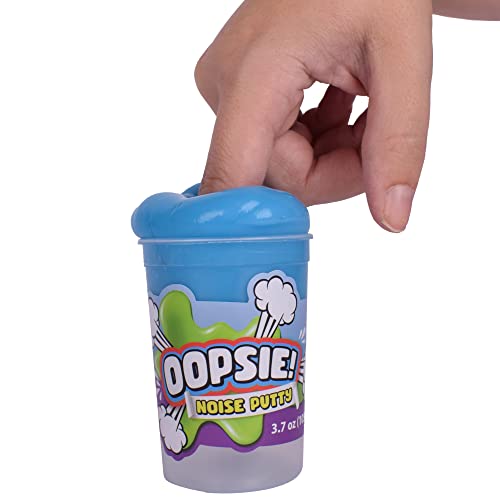 Oopsie Noise Putty 3.7oz Container, Pack Of 24 Squishy Sensory Toy