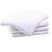 Bamboo Microfiber Inserts Liners for Adults Cloth Diapers for Incontinence Care, 4-layer Washable Reusable Large Absorbent (4 pieces)