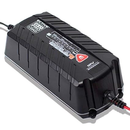 ECTIVE KFZ Batterieladegerät 12V 8A 9 Stufen | Vollautomatisch IUoU Ladegerät für Akku Auto und Motorrad Batterie
