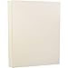 JAM PAPER Strathmore 80lb Cardstock - 8.5 x 11 Coverstock - 216 gsm - Natural White Linen - 30% recycled - 50 Sheets/Pack