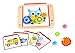 Fat Brain Toys Go Go Gears! - Wooden Size-Matching Puzzle for Preschoolers Ages 3+