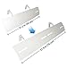 AIR WING Slim, Length & Angle Adjustable Air Conditioner Deflector Helps Cooling/Heating Air Circulation, Anti Blast, Wind Baffle and Direction, Anti-Condensation (Set of 2)