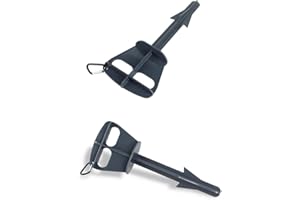 CuiCanfla Hunting Animal Anal Tool, Butt Hook, Out Tool with Carabiner, Durable Animal Anal Dressing Tool for Deer Large Live