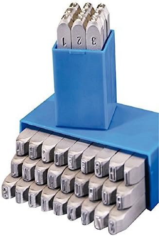 GRAVUREM S Standard-Number Punch and letters (Combination) 0-9 A-Z &amp;and, in writing thickness 6 MM by GRAVUREM